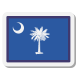 사우스캐롤라이나 깃발 icon