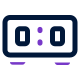 desk clock icon