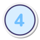 Eingekreiste 4 icon