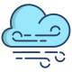 Cloud And Wind icon