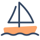 Bateau à voile icon