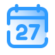 Calendario 27 icon