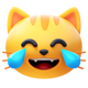 Cat With Tears of Joy icon