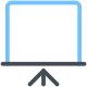 pantalla de presentación icon