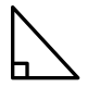 Pythagoras theorem for trigonometry classes in math students icon