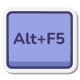 alt-plus-f5-key icon
