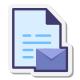 电子邮件文档 icon