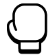 Boxing glove icon