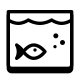 Rechteckiges Aquarium icon