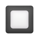검은색 사각형 버튼 이모티콘 icon