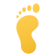 Footsteps icon