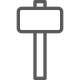 Hammer icon