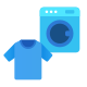 Roupas na lavanderia icon