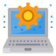 Laptop Setting icon
