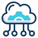 Cloud computing icon