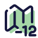 Timezone -12 icon