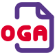 OGA files are essentially just the audio only element icon