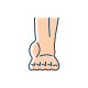 Ankle Inflammation icon