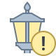 Lamp Post Error icon