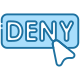 Deny icon