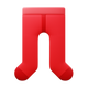 赤い子供用タイツ icon