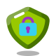 セキュリティシールドグリーン icon