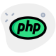 Hypertext Preprocessor a widely-used open source general-purpose scripting language icon