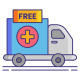 Free Delivery icon