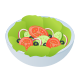 绿色沙拉表情符号 icon