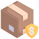 Box insurance icon