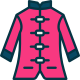 chinesse coat icon