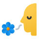 花の匂いを嗅ぐ icon
