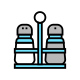 Salt and Pepper Container icon