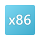 X86 icon