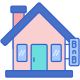 Bed And Breakfast icon