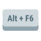 Alt + F6 icon