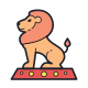 Лев в цирке icon