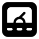 externes-voltmeter-elektriker-werkzeuge-und-elemente-tanah-basah-glyph-tanah-basah icon