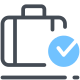 equipaje facturado icon