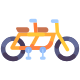 Double Bicycle icon