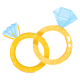 结婚戒指 icon
