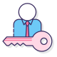 Key Person icon