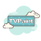 peinture tv icon