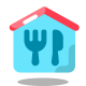 Restaurant Building icon