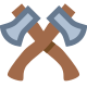 axes croisés icon