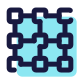 Blockchain Grid icon
