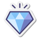 Diamante espumoso icon