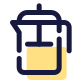 Pressstempelkanne icon