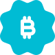 Bitcoin Badge icon