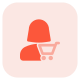 Bulk group buying option on a e-Commerce website portal icon